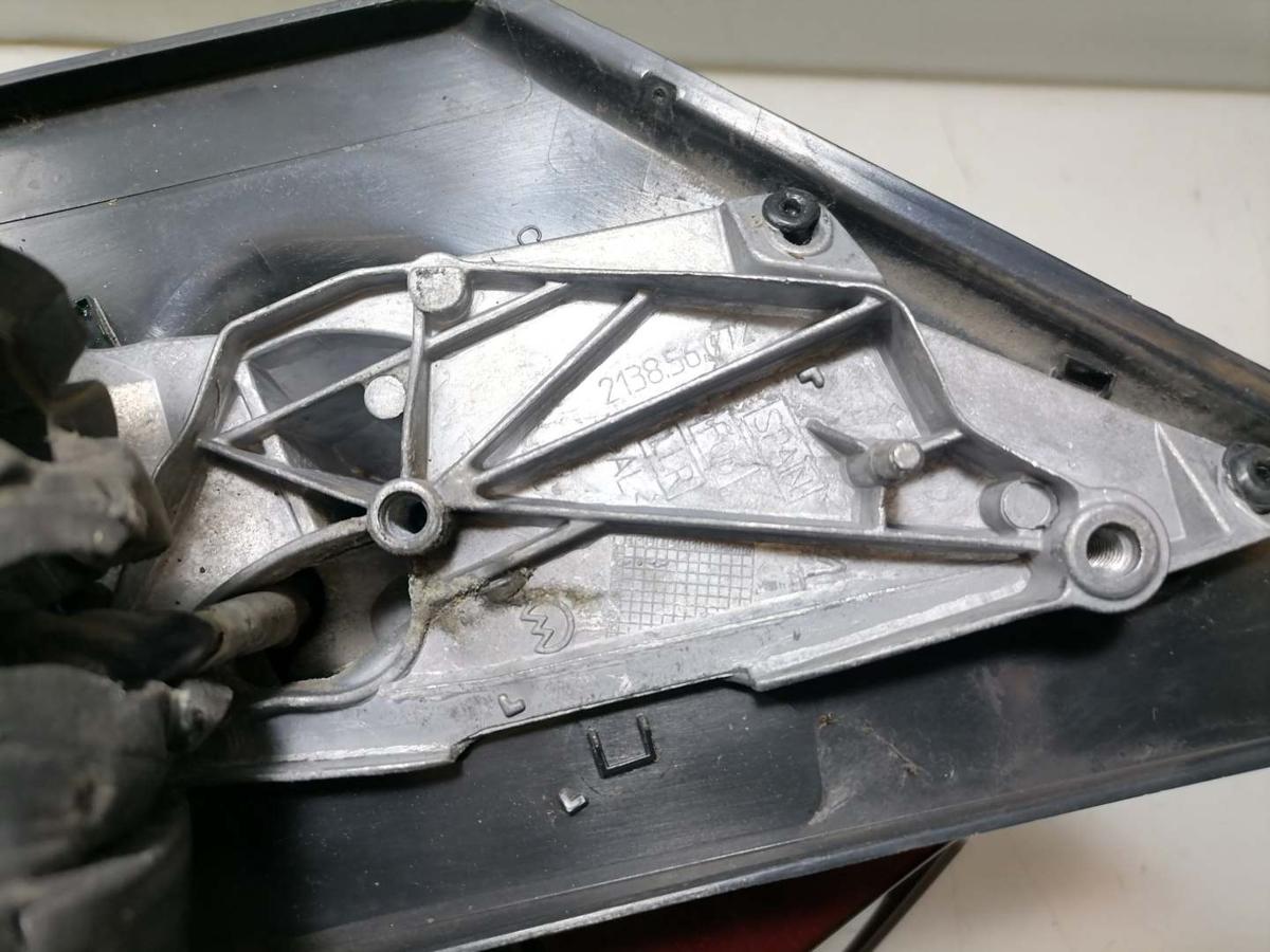 VW Polo 9N3 original Au&szlig;enspiegel rechts elektrisch verstellbar beheizt LC3R Winterred Bj.2005